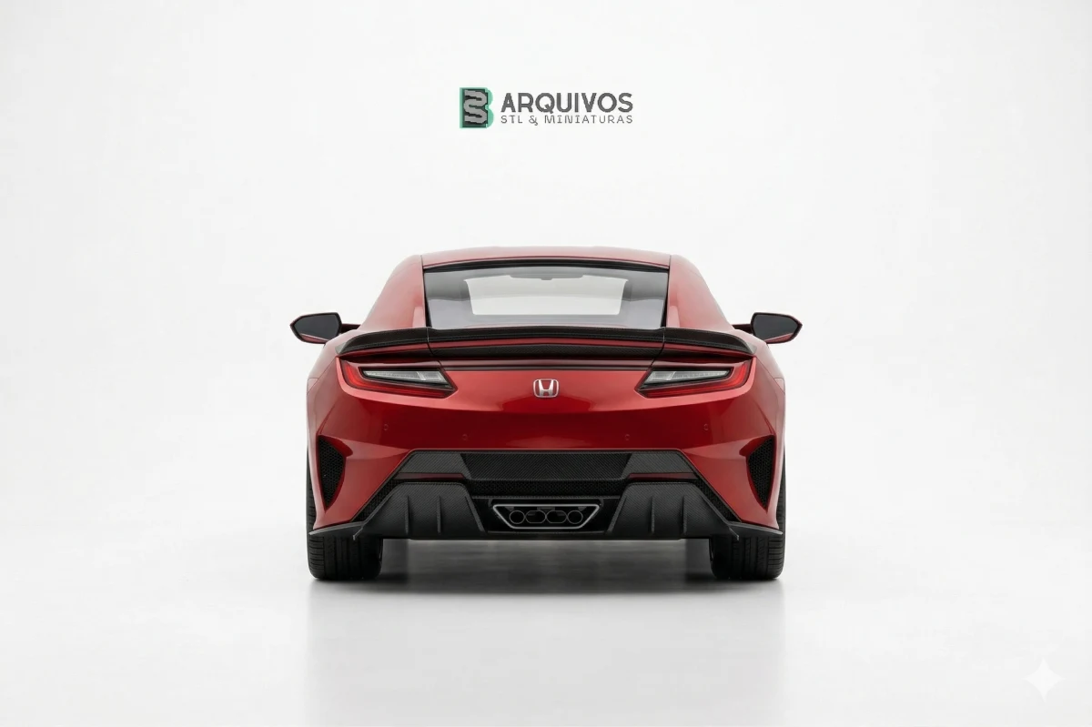 Modelo 3D STL - Honda nsx type s 2022 — foto 4